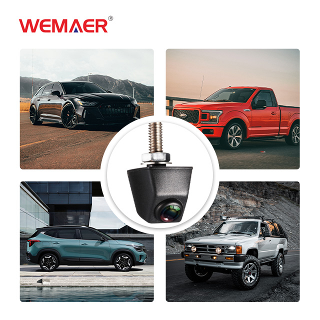 AHD Universal Black Wide-Angle Waterproof Reversing Camera