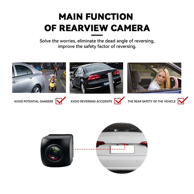 Dynamic Trajectory Parking Reverse Camera For Toyota