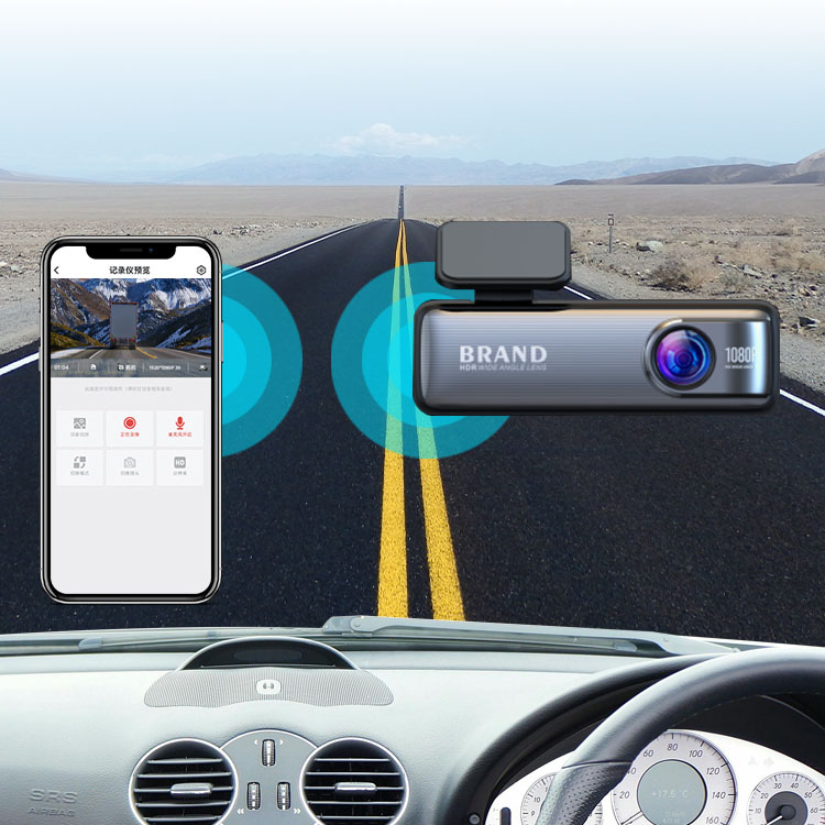 ADAS AI 1080P Dash Camera Wifi Car Black Box G-sensor Loop Recording DVR