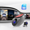 1080P ADAS Car Black Box Front and Rear Dual Lens Dash Camera Recorder 