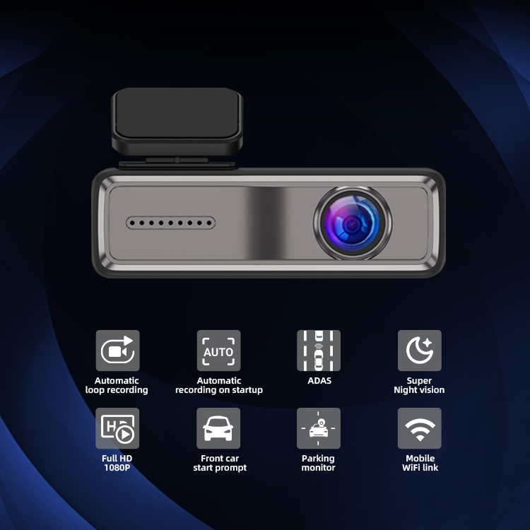 Car DVR WiFi APP Control Camera for Vehicle ADAS Dash Cam for Cars