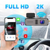 2K 130 Degree Dash Camera 24H Park Monitoring Vehicle Blackbox Car DVR Video Drive Recorder 