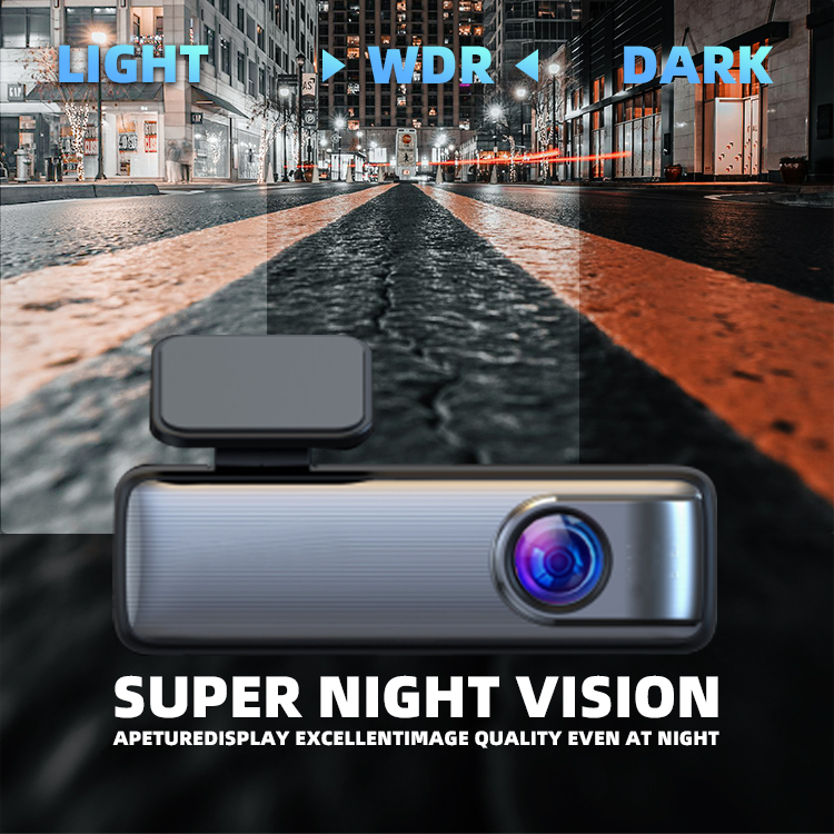 140 Degree Wide Angle 1440P 2K Car Video Recorder DVR Support 256GB