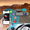 WIFI 1080P+1080P Dual Lens Dash Cam 130 Degree + 110 Degree Front and Rear Double Cameras
