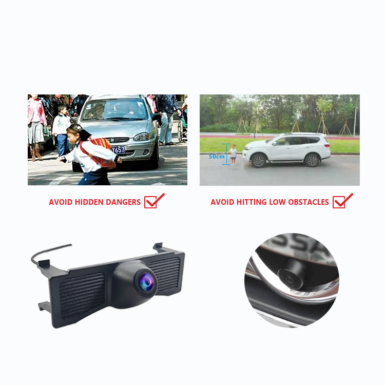 AHD Waterproof HD Vehicle Front View Camera