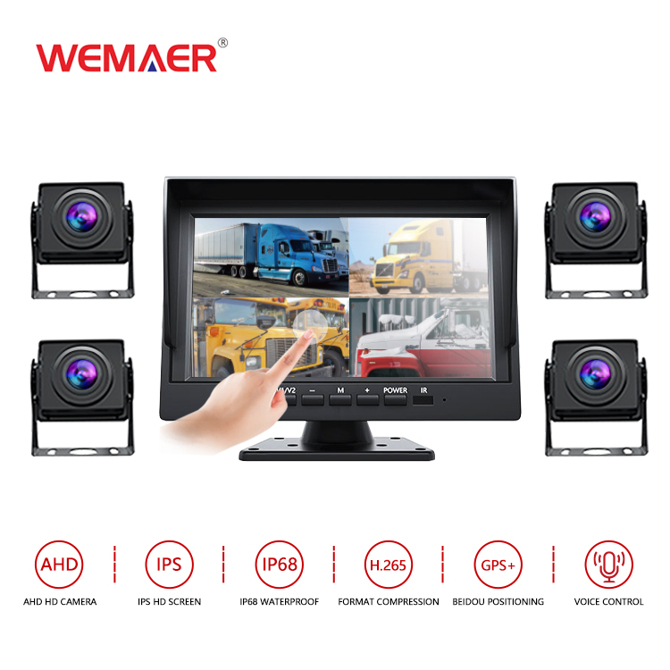 4 Way Parking Assist System Truck Camera