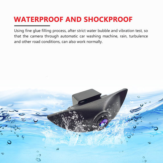 Parking General Waterproof Shockproof Safety Front Camera