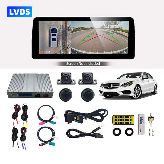 1000S LVDS 360 Degree Bird View Car Panorama Images Camera System 
