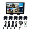 10.1 Inch IPS Touch Screen BSD Monitor System with 5 AHD Cameras for HGV Truck