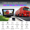 Night Vision Truck Reversing Bus Camera System 7 Inch Vehicle Monitor