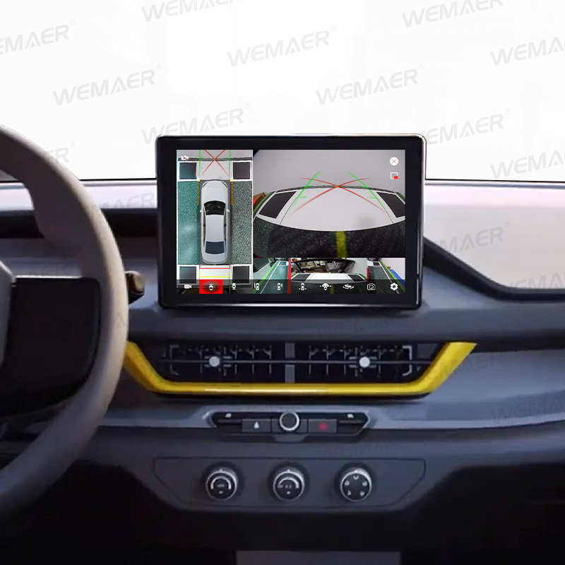 Android + Decoder de sistema dual original Cámaras de automóvil de 360 grados para la actualización de la pantalla Vinfast VF3