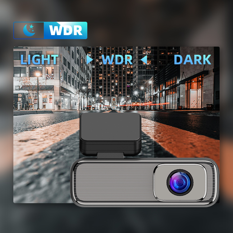 130° 1296P Video Record 1.47" IPS Screen 256G WIFI DVR 24H Parking Monitoring Vehicle Black Box 