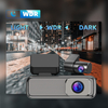 WIFI 2K+1080P Dual Channel Car Video Recorder 1.47 Inch IPS Screen Camera DVR Dashcam