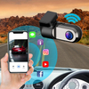 1080P Dash Cam 24 Hours Parking Monitor Wifi APP Control Car Driving Video Recorder With 128G Memory