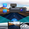 1296P Dash Camera 24 Hours Parking Monitoring Car Video Recorder With 256G Memory