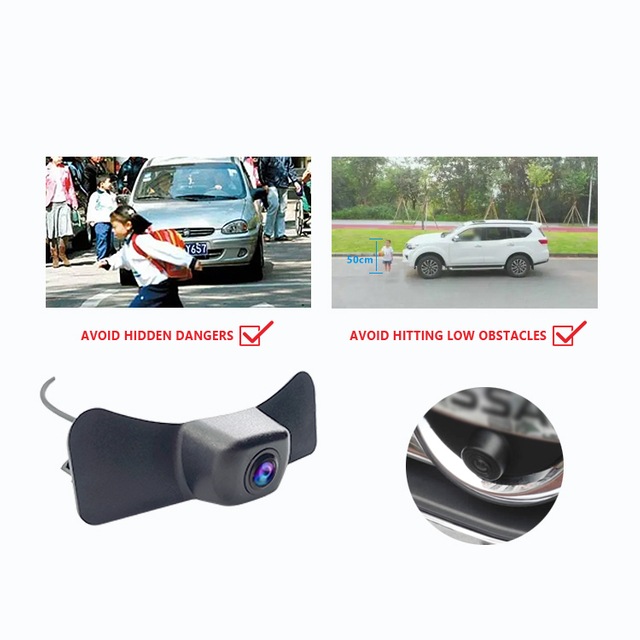 Parking HD Shockproof Waterproof Night Front Car Camera