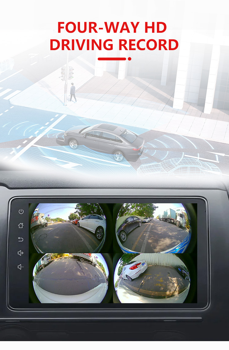 Split 360 Car Camera