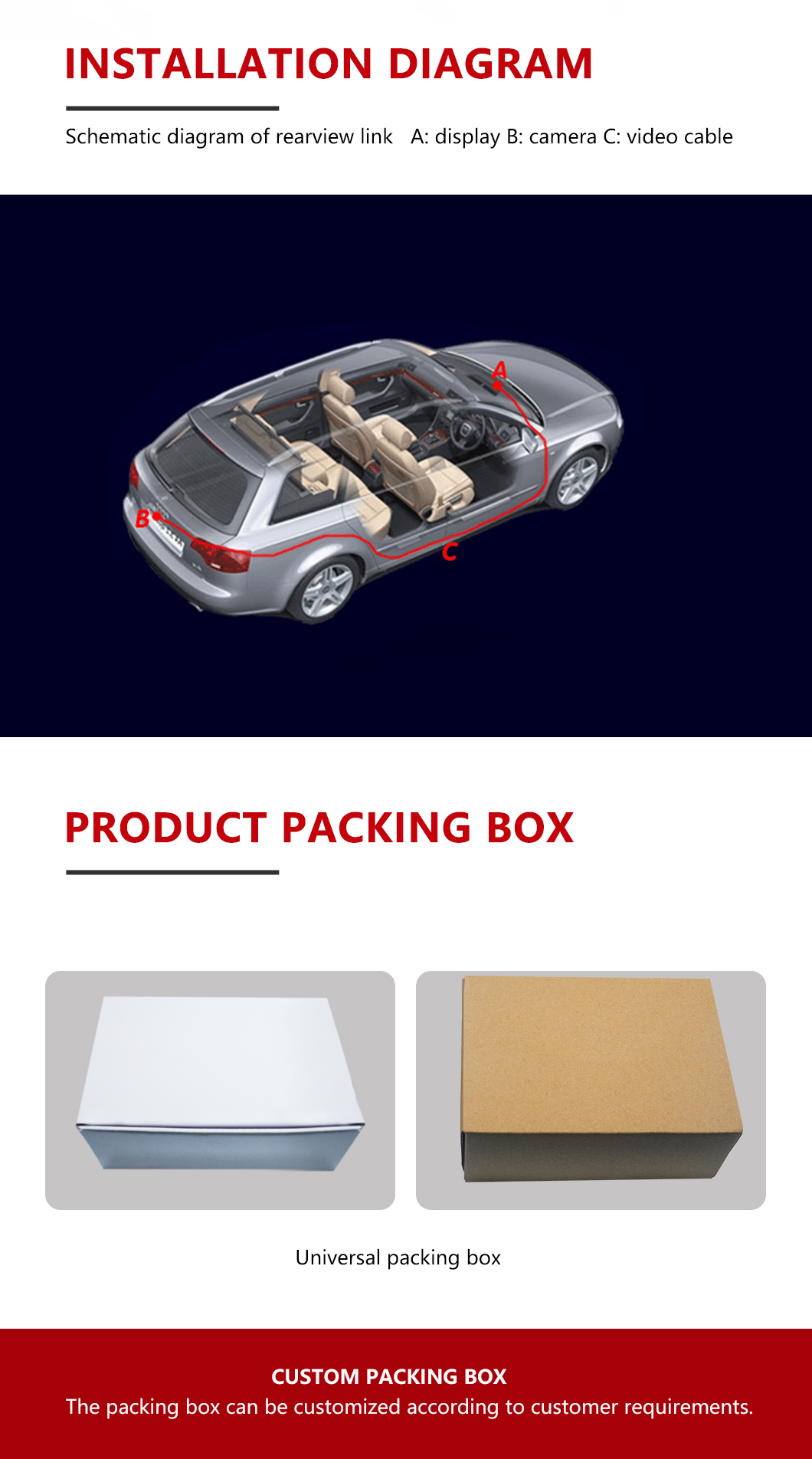 Moving Line Car Reverse Camera