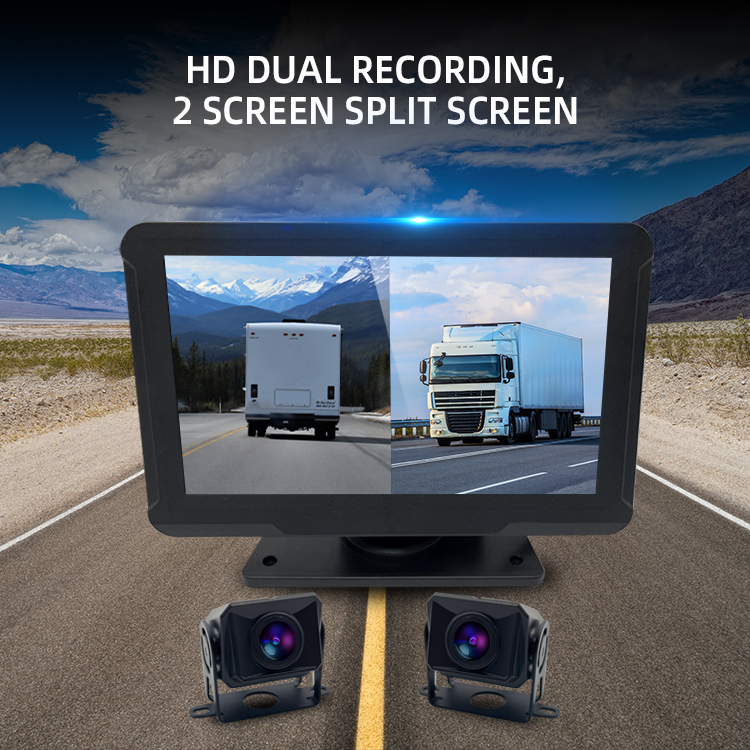 ADAS Truck DVR Monitor Camera BSD System for Vehicle Pedestrian Detect and Warning