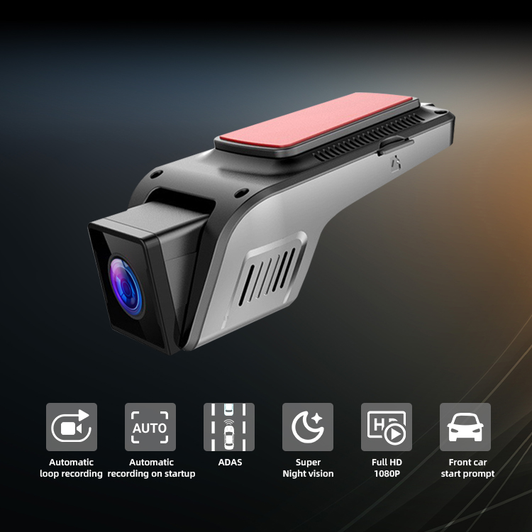 ADAS Front and Rear Dual Lens Car DVR Recorder Dash Cam Camera Black Box