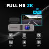 2K 130 Degree Dash Camera 24H Park Monitoring Vehicle Blackbox Car DVR Video Drive Recorder 