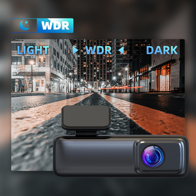 1296P Dash Camera 24 Hours Parking Monitoring Car Video Recorder With 256G Memory