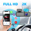 2K 256G Car Dash Camera Wifi Black Box With 24 Hours Parking Monitoring 