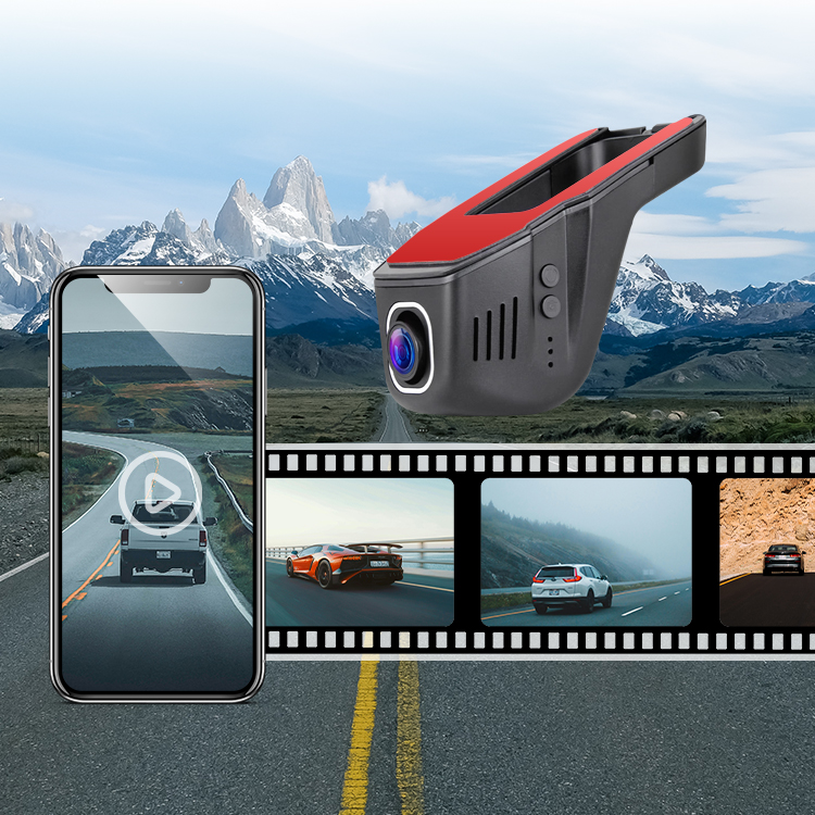 24H Parking Monitor Driving Recorder HD Night Vision WIFI DVR Dash Camera