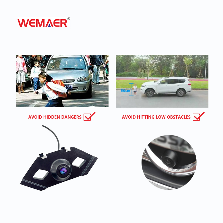 AHD Waterproof HD Mini Vehicle Front Camera