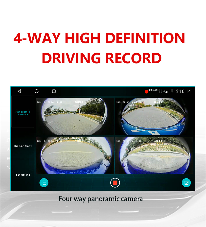 Cámara de automóvil 360