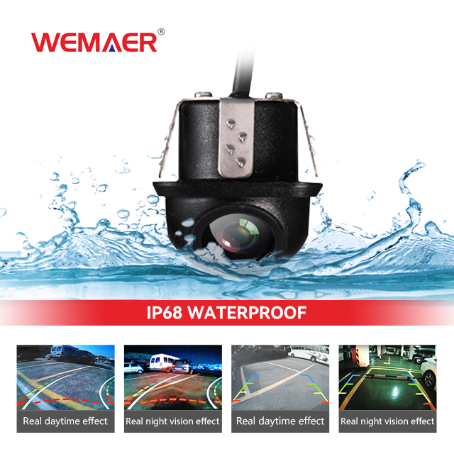 CVBS Universal Waterproof Shockproof Auto-electronics Rear Camera