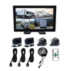 4 Ways Camera Quad Split Screen Monitor BSD Blind Spot Pedestrian Monitoring System