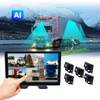 10.1 Inch IPS Touch Screen BSD Monitor System with 5 AHD Cameras for HGV Truck