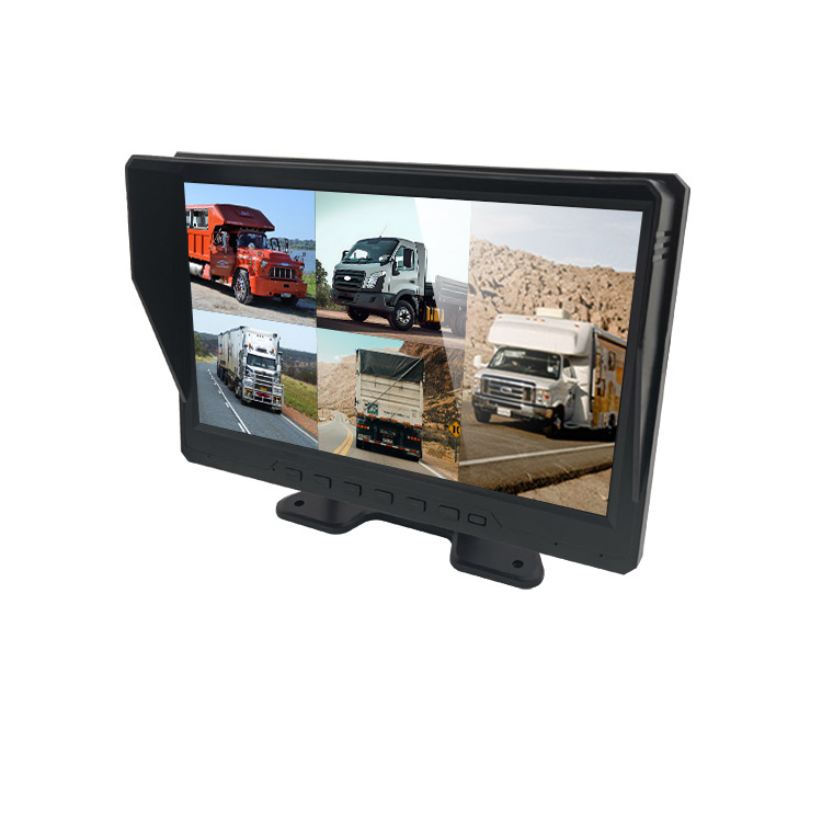 BSD 10.1 Inch 5 Channel AHD Voice Control Monitor for Truck Vehicle School Bus