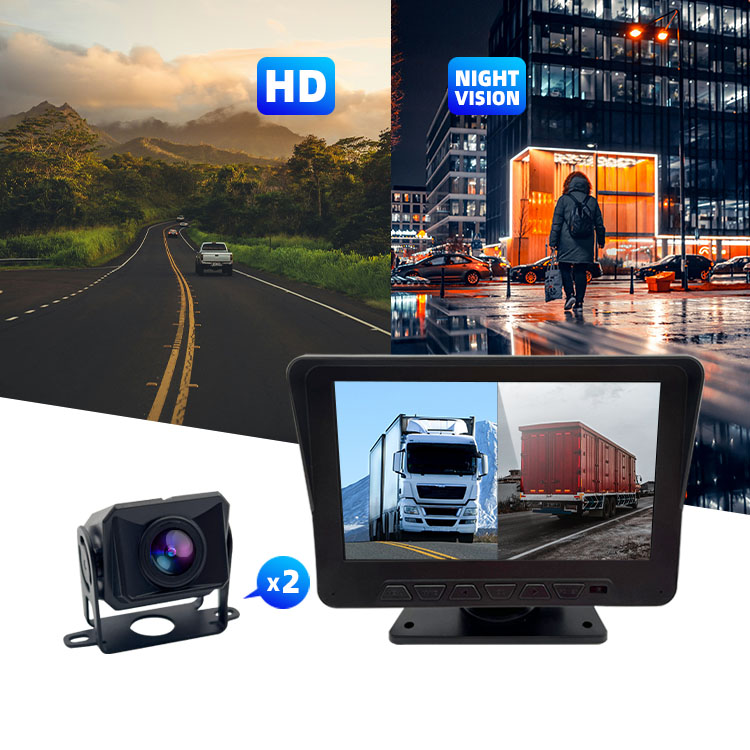 Truck Double Camera System - Preventing Oil Theft for Buses, Vans, and RVs with Voice Control
