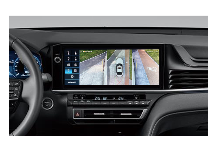 Sistema de cámara de automóvil de 360 grados con decodificador incorporado para Toyota Camry 