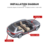 Specific Cvbs Waterproof Car Reverse Camera