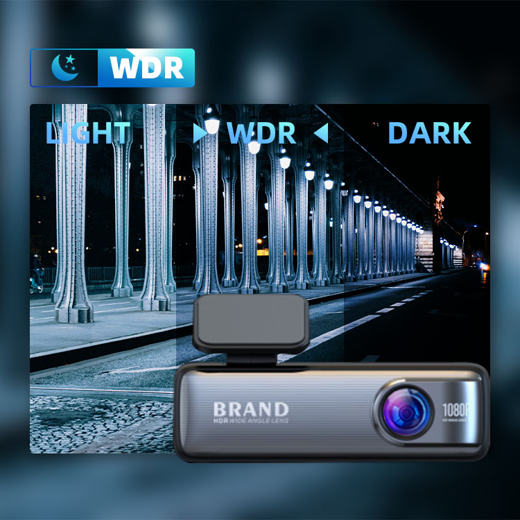 ADAS AI 1080P Dash Camera Wifi Car Black Box G-sensor Loop Recording DVR