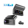 3.16" IPS Screen Video Recorder Mini Dash Cam 1080P +720P Dual Lens DVR Car Black Box