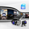 Dual Lens Full HD Car DVR Camera Night Vision Wifi ADAS Front and Rear Dashcam