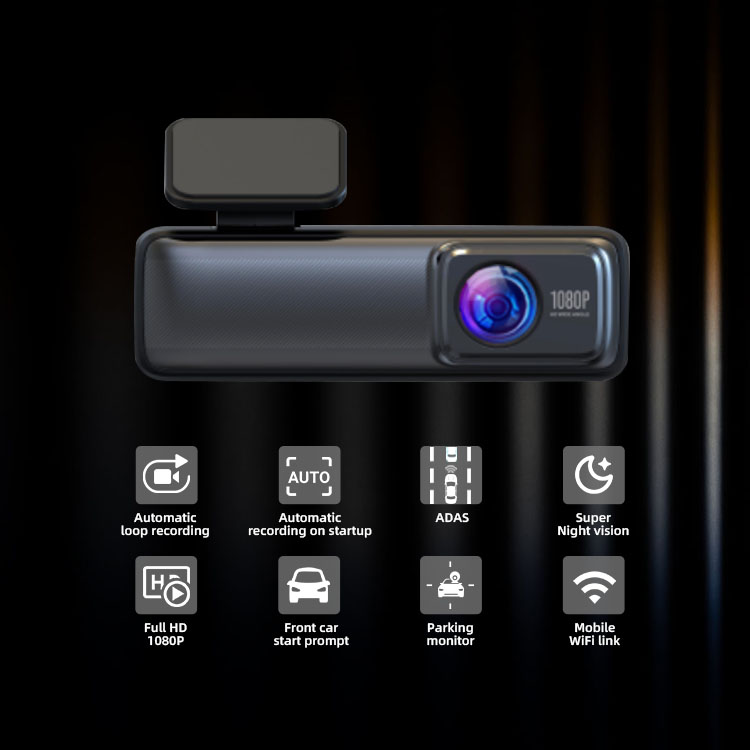 ADAS WiFi Dash Cam For Cars Black Box 1080P Video Recorder