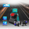 Night Vision 1080P 2 Lens Dashcam Car Back Cam ADAS G Sensor Dash Camera
