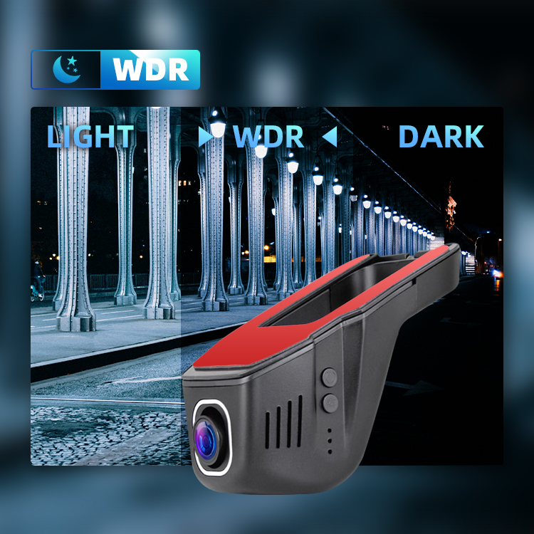 24H Parking Monitor Driving Recorder HD Night Vision WIFI DVR Dash Camera