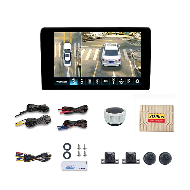 Universal 3D Bird View 360 Car Camera 