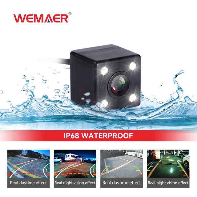MOVING LINE Wide Angel Reversing Rearview Car Reverse Camera