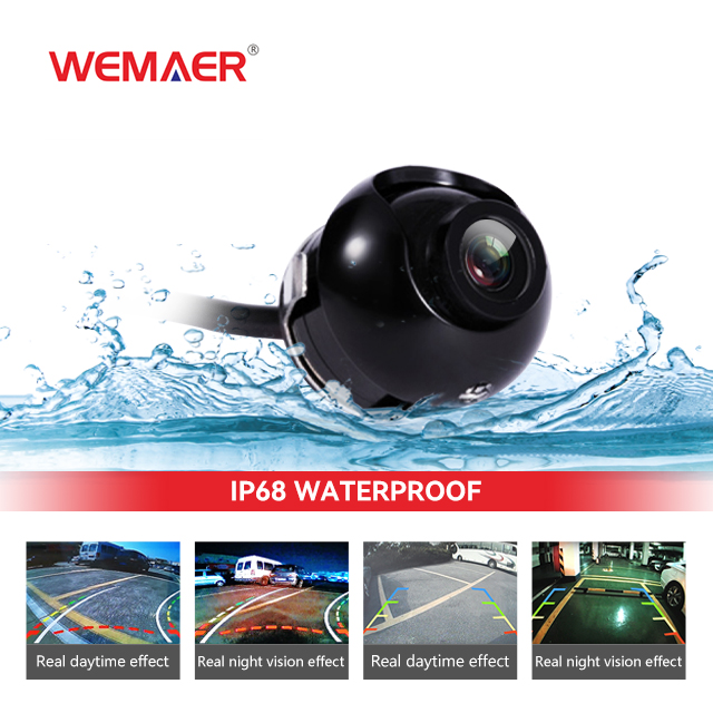 CVBS 18.5mm 360 Degree Rotation Reverse Camera
