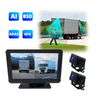 ADAS Truck DVR Monitor Camera BSD System for Vehicle Pedestrian Detect and Warning