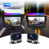 12V/24V 2 Channel Truck Front & Rear Camera 9 Inch Monitor With Parking Line