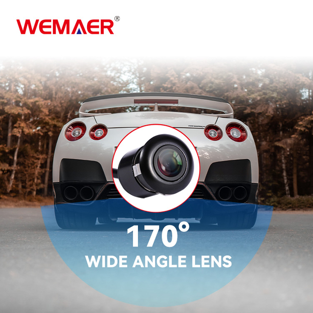CVBS IR Metal Night Waterproof Rearview Camera