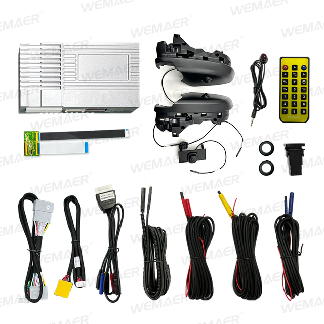 Sistema de cámara de automóvil de 360 grados con decodificador incorporado para Toyota Land Cruiser LC300